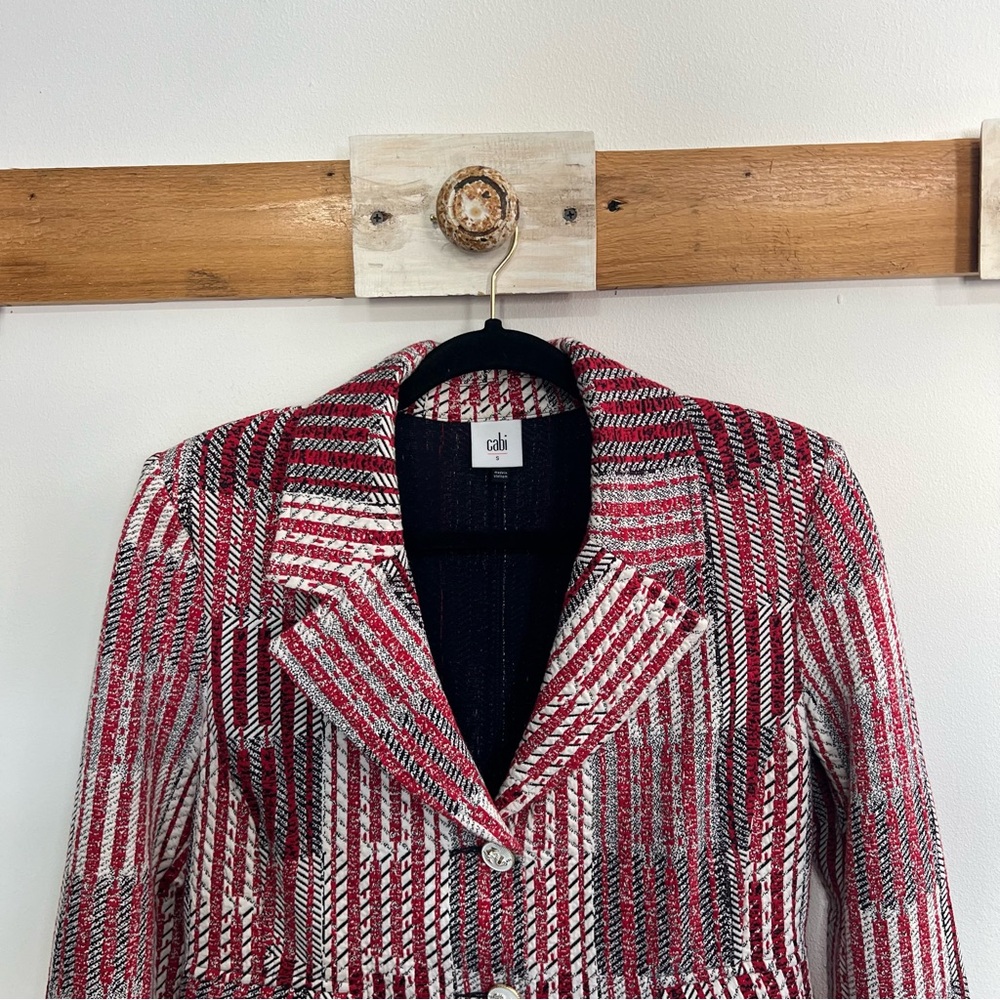 Cabi Style 6028 Patchwork Blazer Jacket - image 5